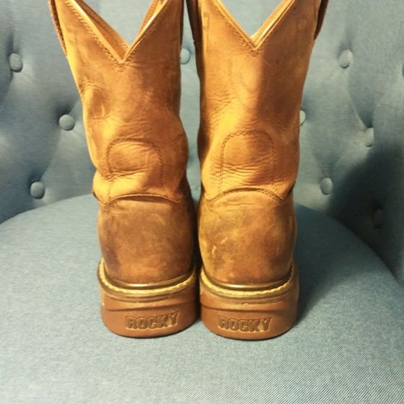The Rocky Original Ride Roper Western Boot - Picture 6 of 6